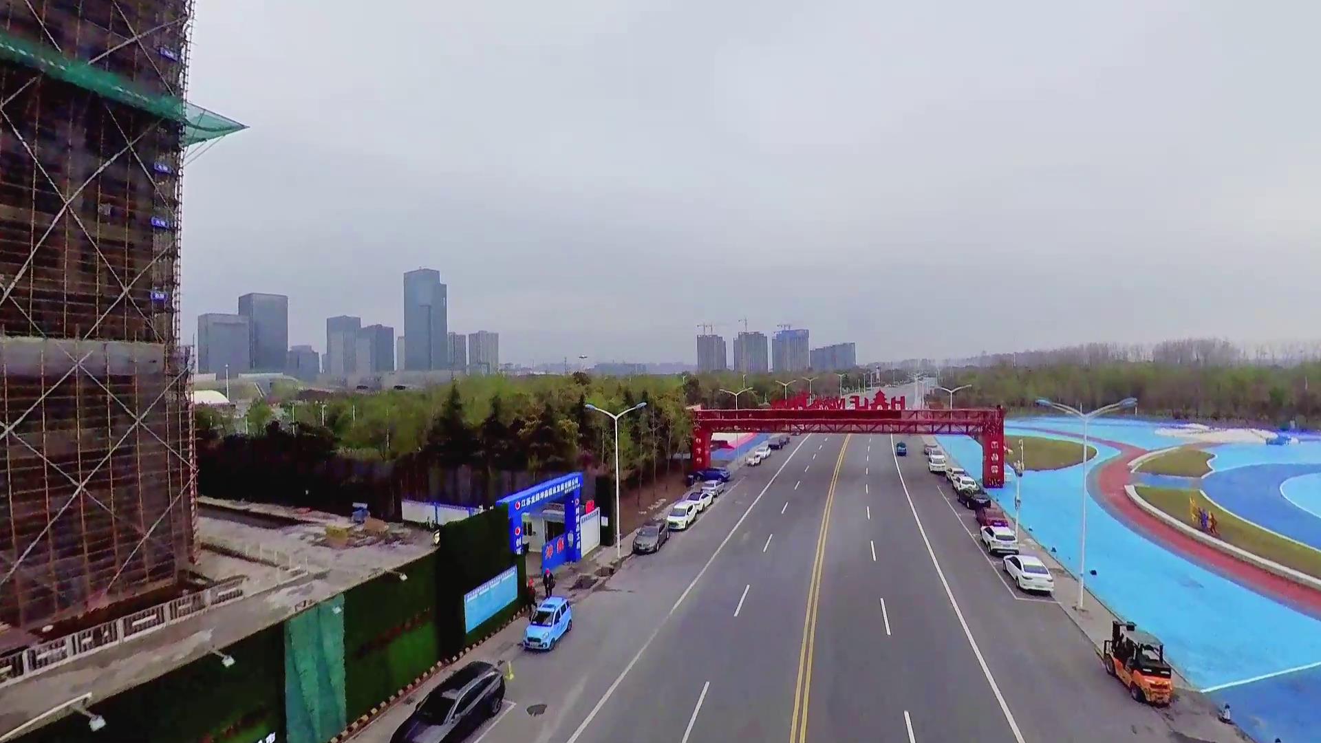VR全景2023环扬州马拉松骑行大会起终点